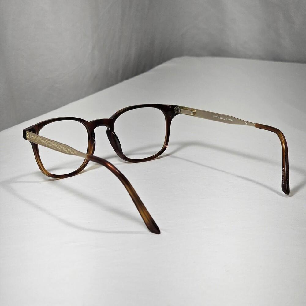 Scott Harris Vintage Europa Tortoise Eyeglasses Square Frames Only 50-20-145 - Picture 5 of 8
